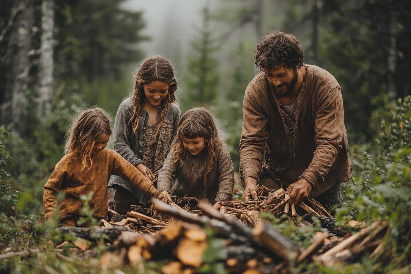 Isolated for 40 Years: The Story of a Family Living Away from Civilization in the Forest